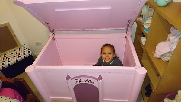 Princess Castle Toy Box